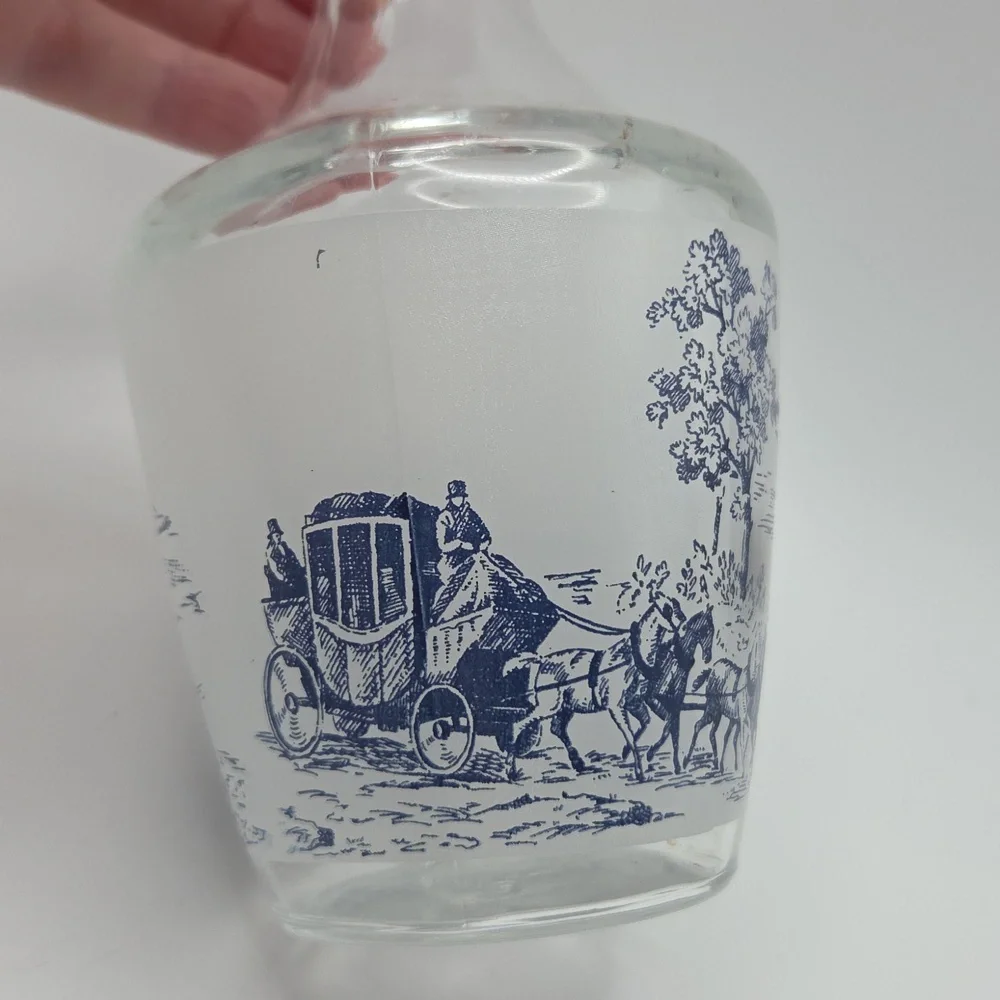 Verrerie Cristallerie D' Arques French decanter 1960's Vintage